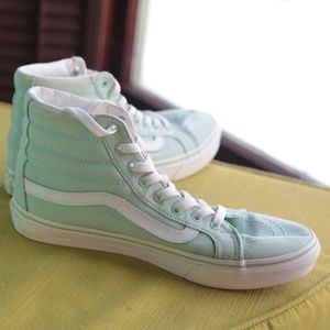 Van's Seafoam SK8 Hi Sneakers